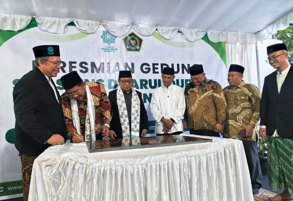 Kemenag Resmikan Gedung Baru SMA Sains Daarul Qur’an Karanganyar